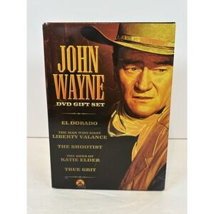 John Wayne DVD Gift Set 5-Movie Collection‎ True Grit El Dorado Widescreen